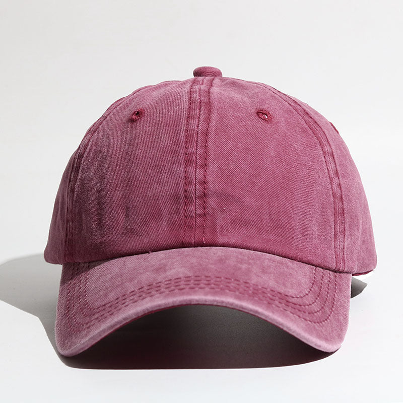 Curved Brim Snapback Hat for Women Outdoor Sports Sun Hat