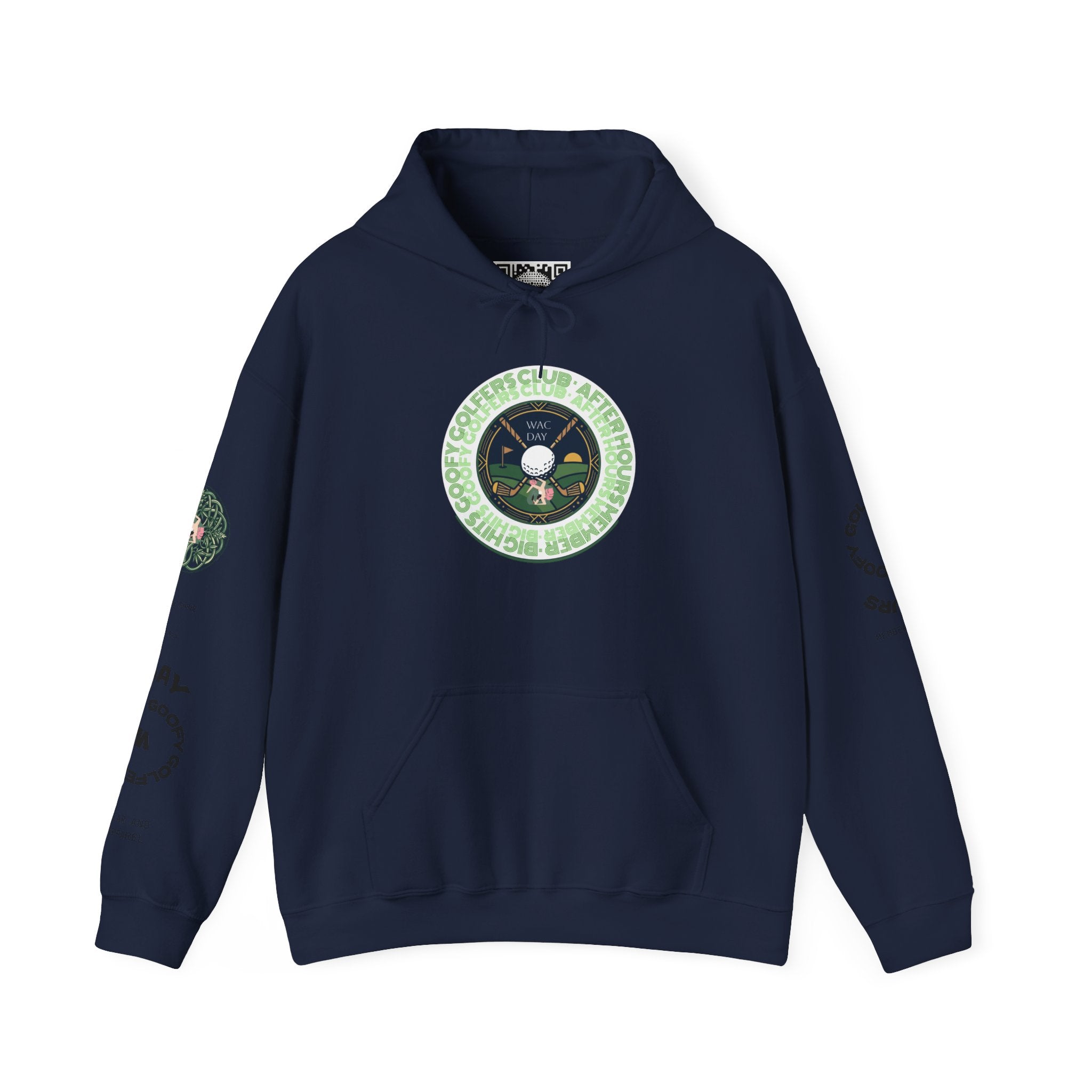 Weekend Fairways Club Hoodie | golf aesthetic, dad-core vintage varsity