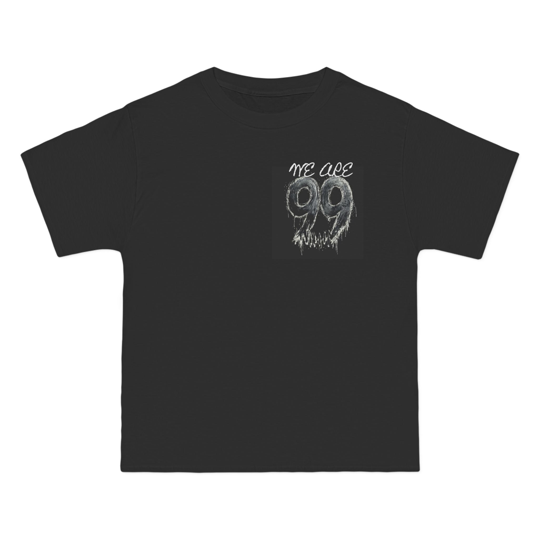 T-Shirt — '99' Drip Front & QR Skull Back Graphic Tee