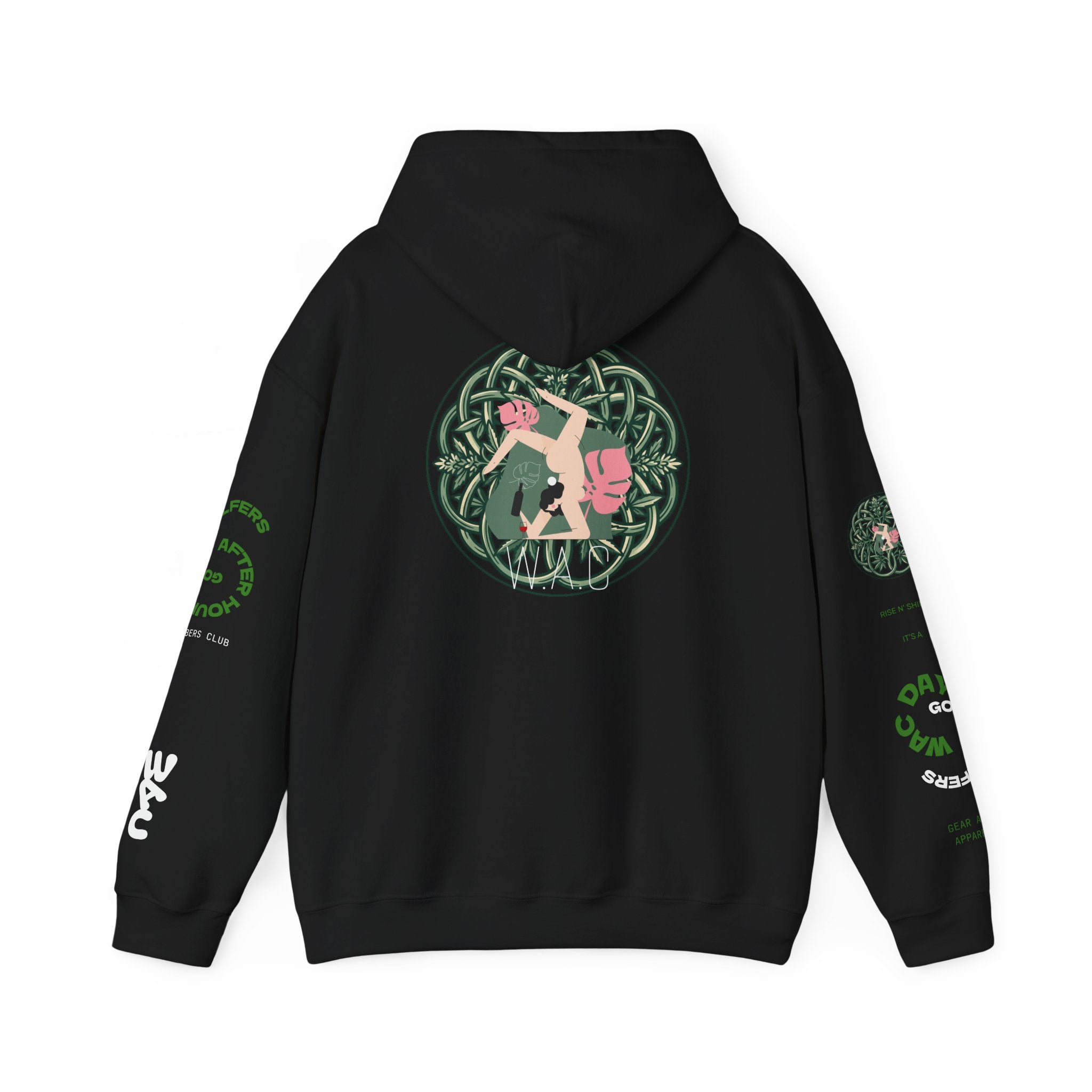 Weekend Fairways Club Hoodie | golf aesthetic, dad-core vintage varsity