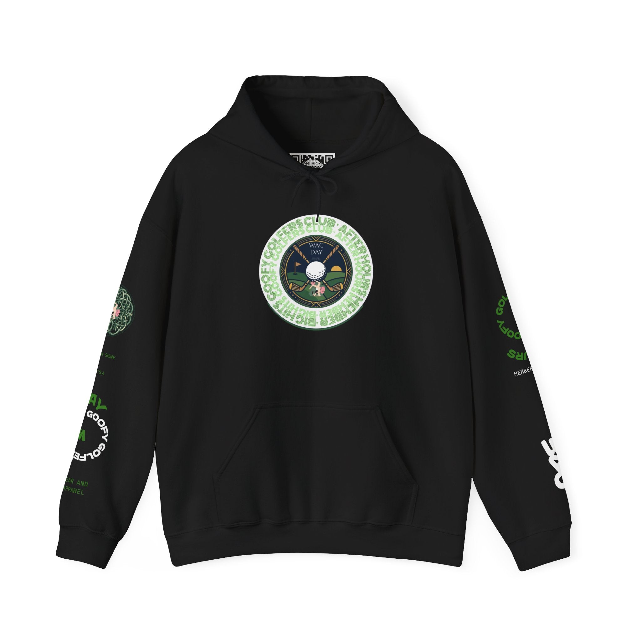 Weekend Fairways Club Hoodie | golf aesthetic, dad-core vintage varsity