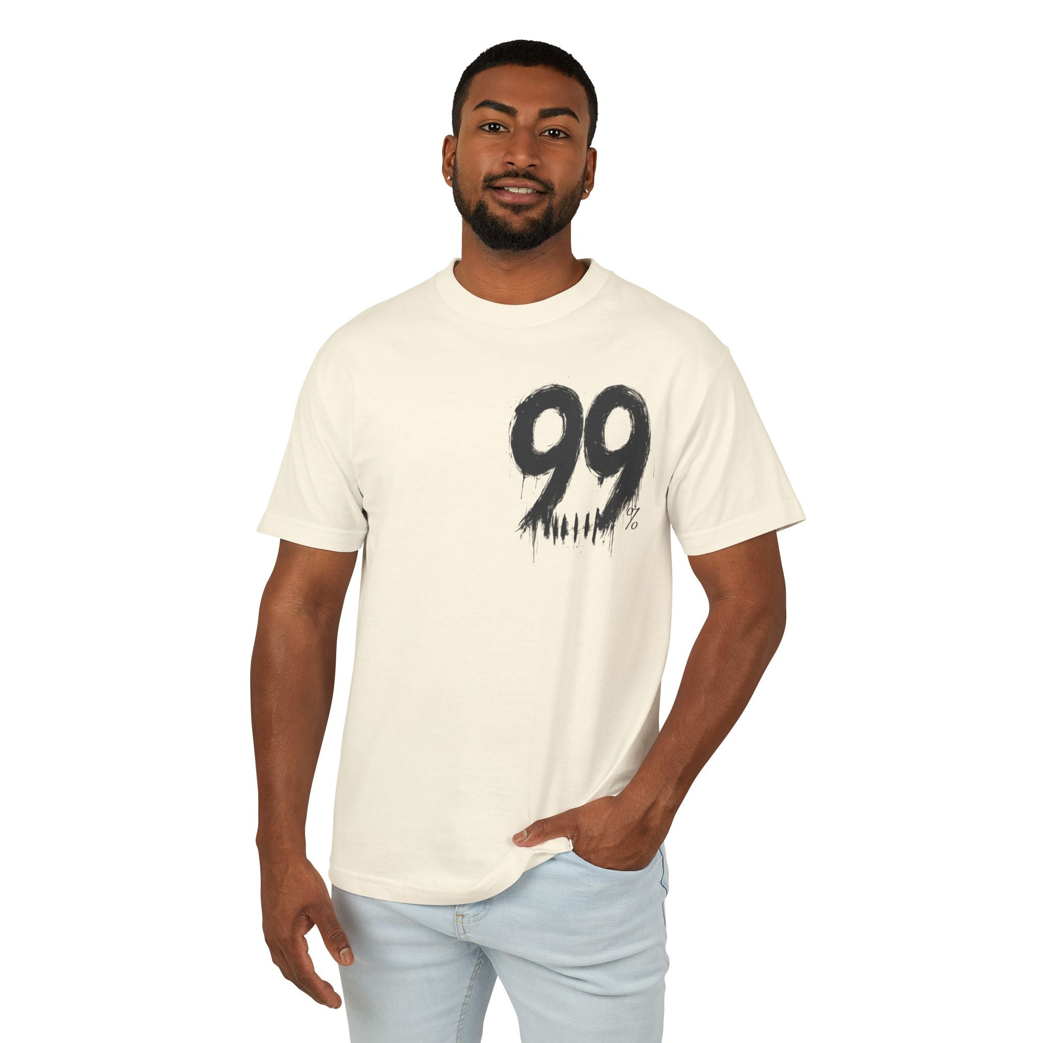 WE ARE — '99' Front & QR Skull Back Streetwear T-Shirt