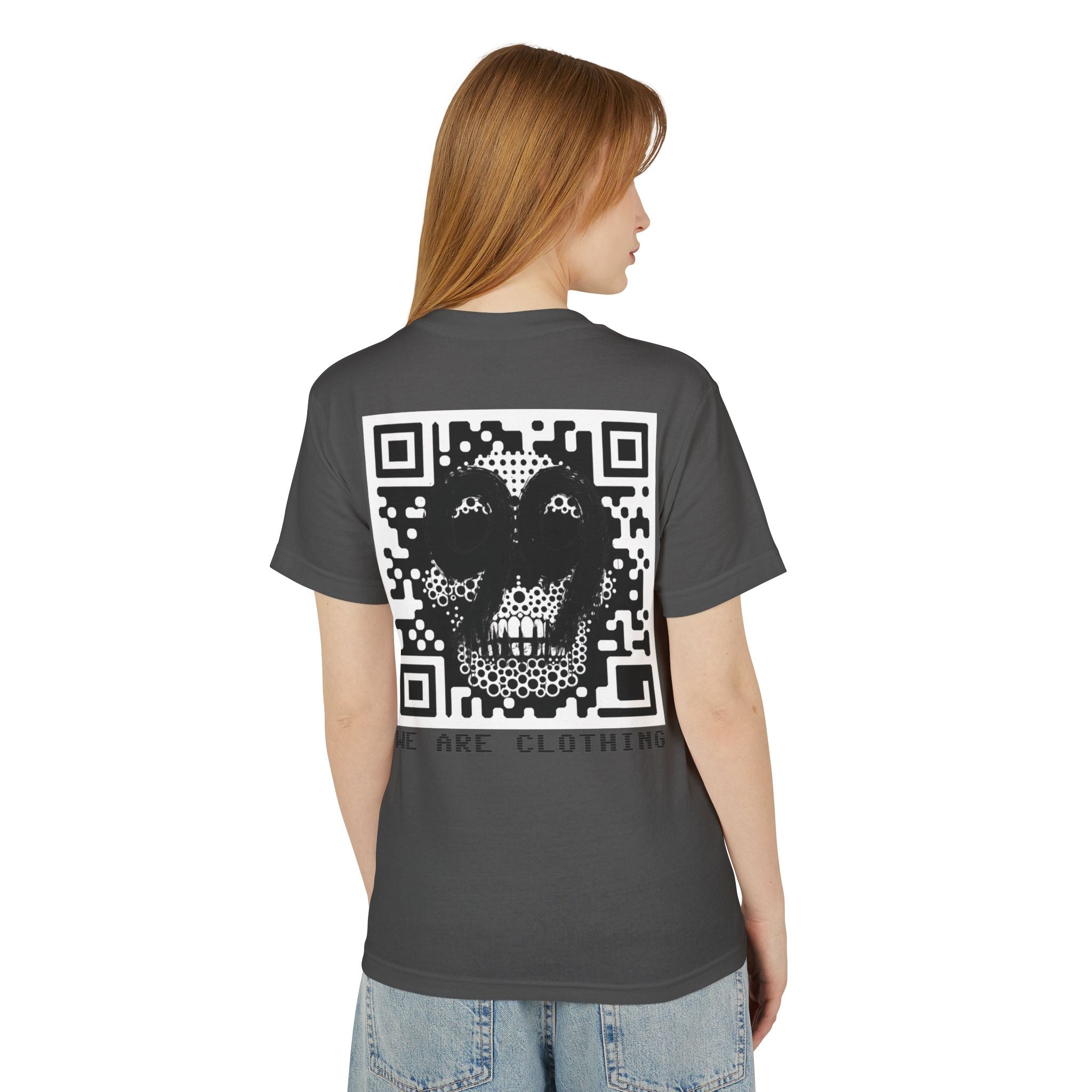 WE ARE — '99' Front & QR Skull Back Streetwear T-Shirt