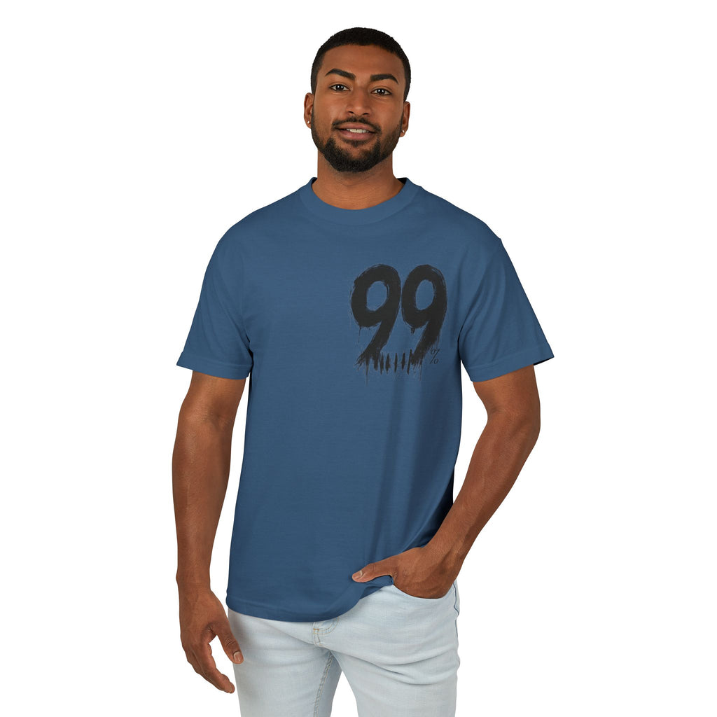 WE ARE — '99' Front & QR Skull Back Streetwear T-Shirt