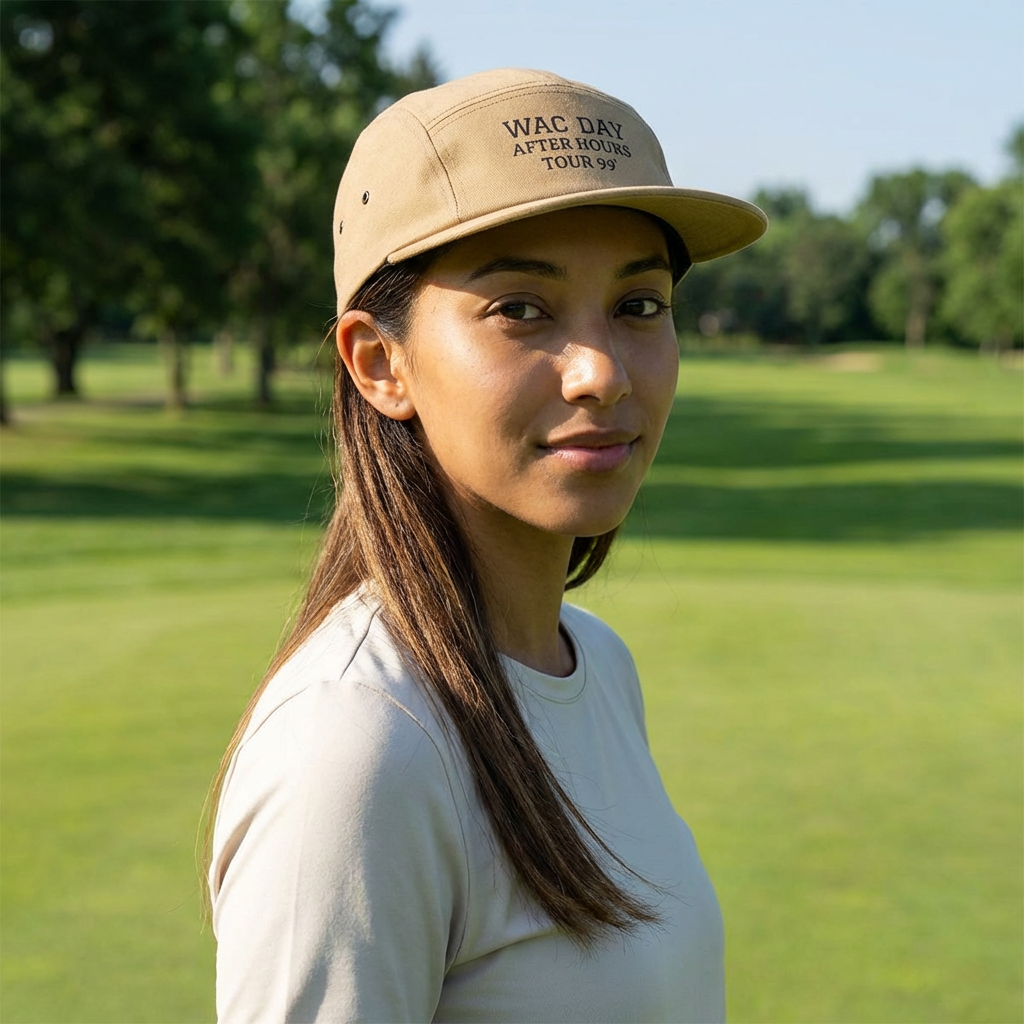 Embroidered 'WAC DAY After Hours Tour 99' 5-Panel Cap — Vintage Tour Hat
