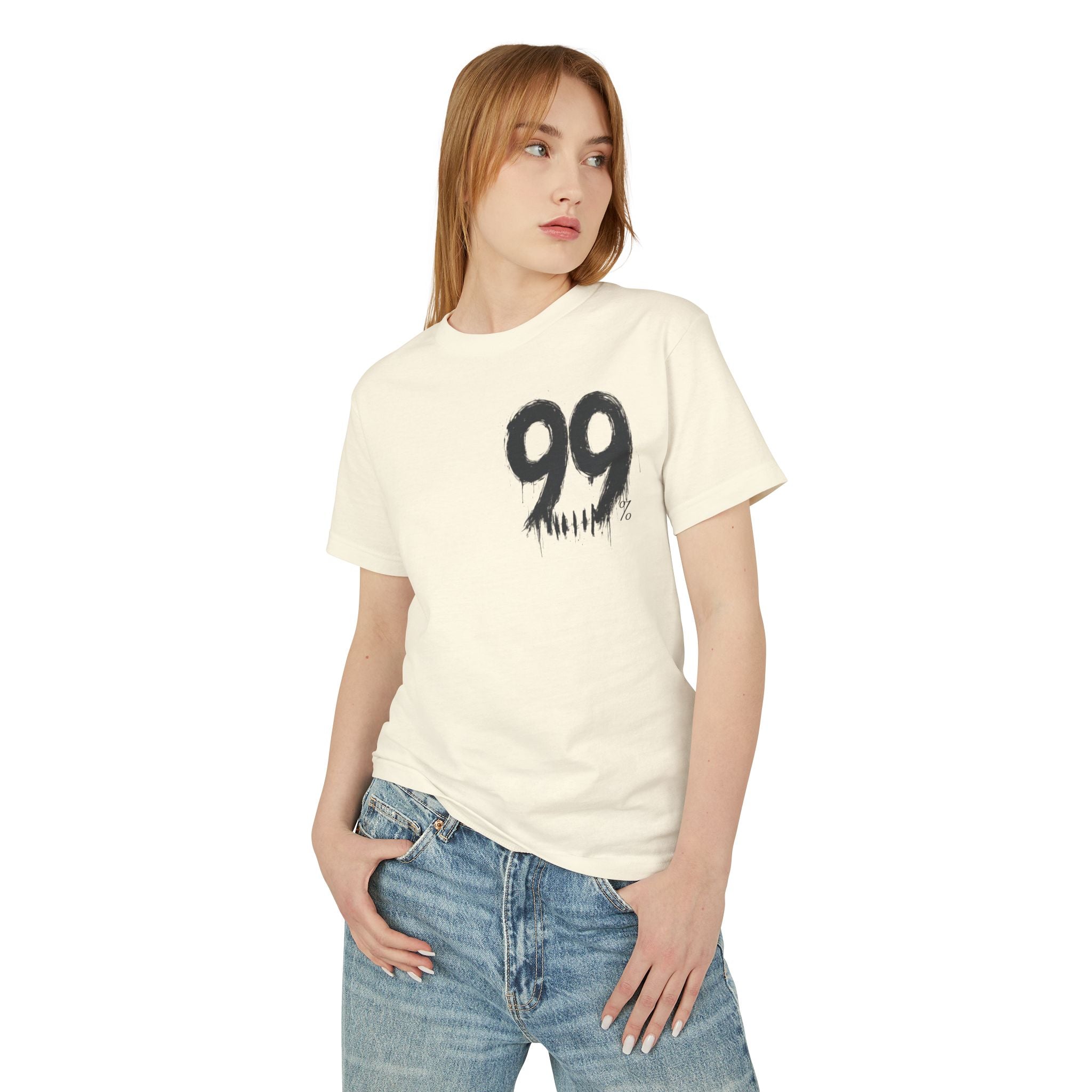 WE ARE — '99' Front & QR Skull Back Streetwear T-Shirt