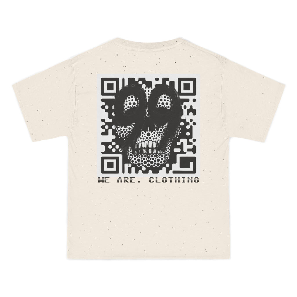 T-Shirt — '99' Drip Front & QR Skull Back Graphic Tee