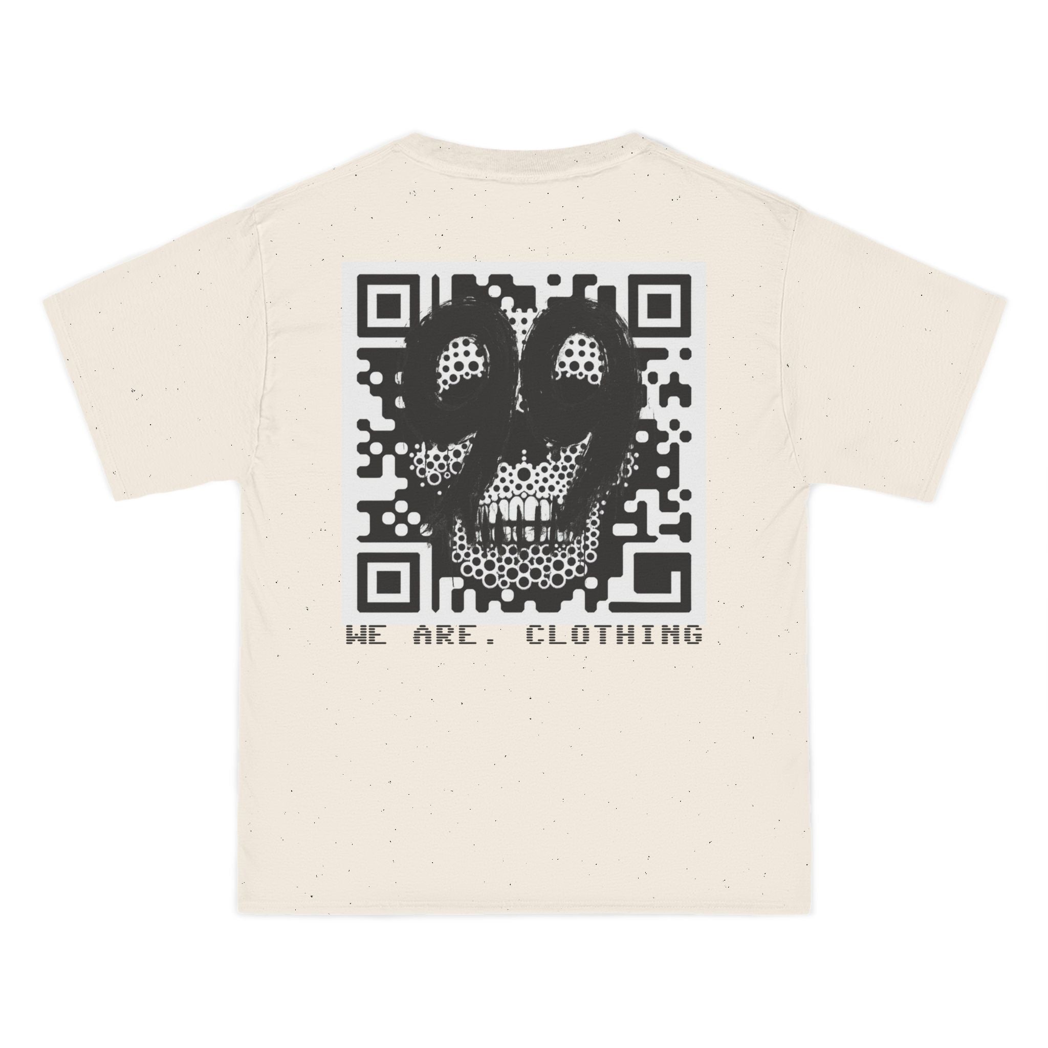 T-Shirt — '99' Drip Front & QR Skull Back Graphic Tee