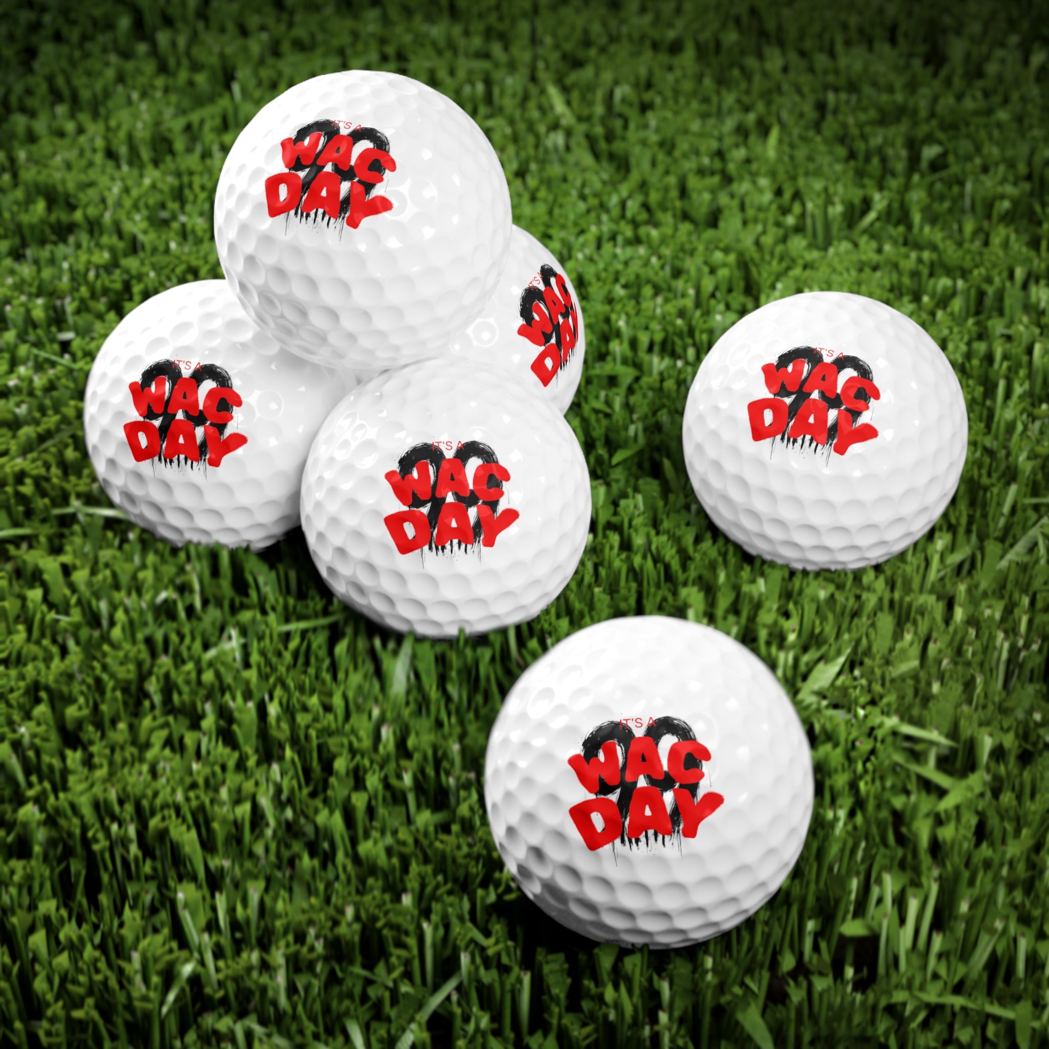 Golf Balls, 6pcs