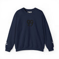 Crewneck Sweatshirt — Subtle Floral '99' Graphic