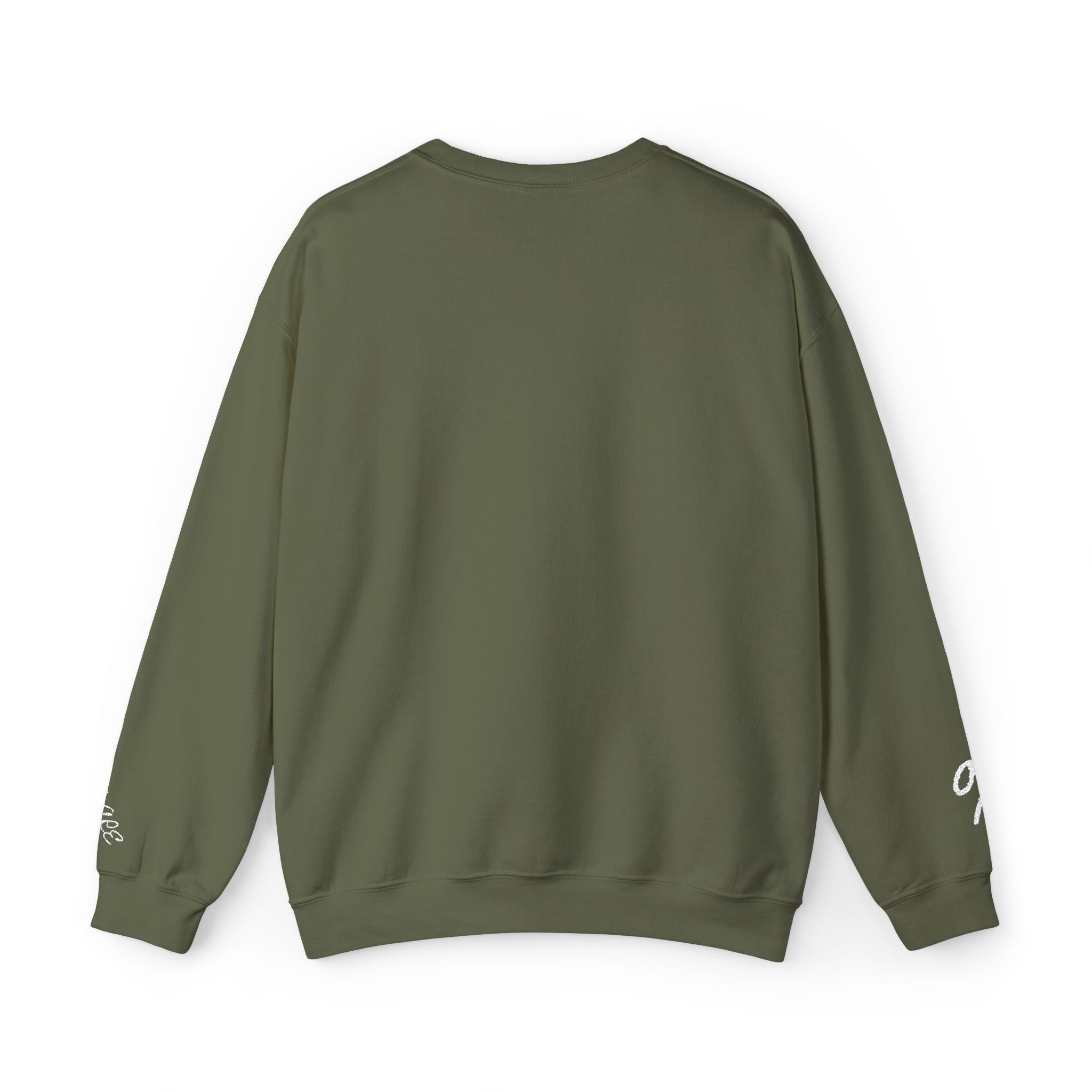 Crewneck Sweatshirt — Subtle Floral '99' Graphic