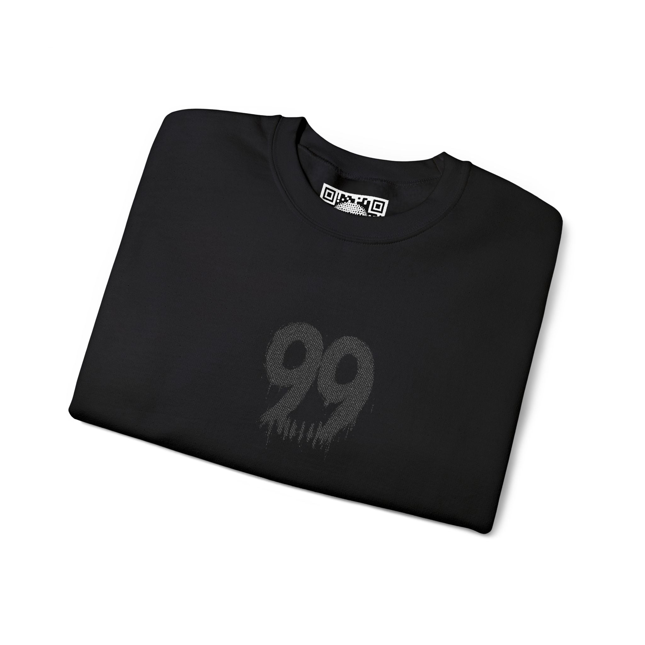 Crewneck Sweatshirt — '99' Drip Graphic Crewneck (Me Are Clothing)