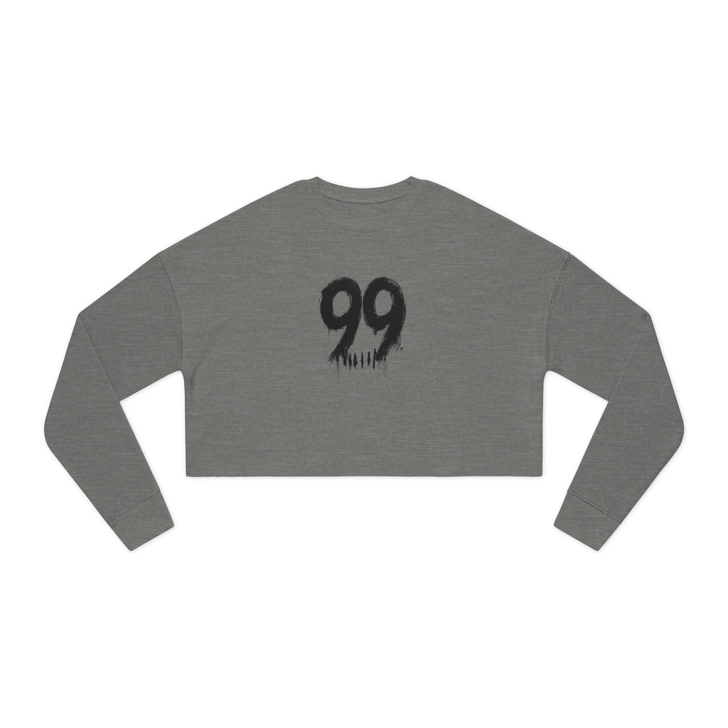 Cropped Sweatshirt — 'We Are' Varsity number Skull  Cropped Crewneck