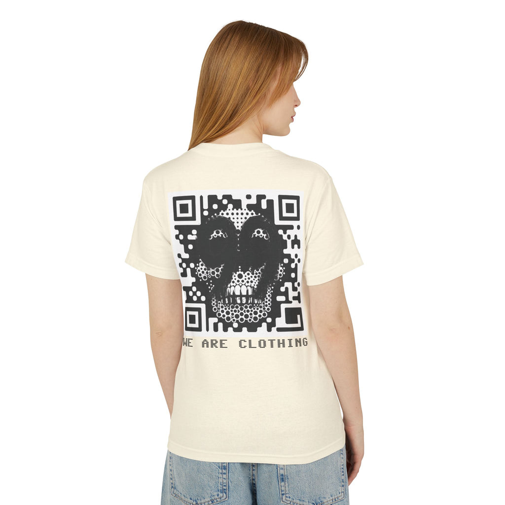 WE ARE — '99' Front & QR Skull Back Streetwear T-Shirt