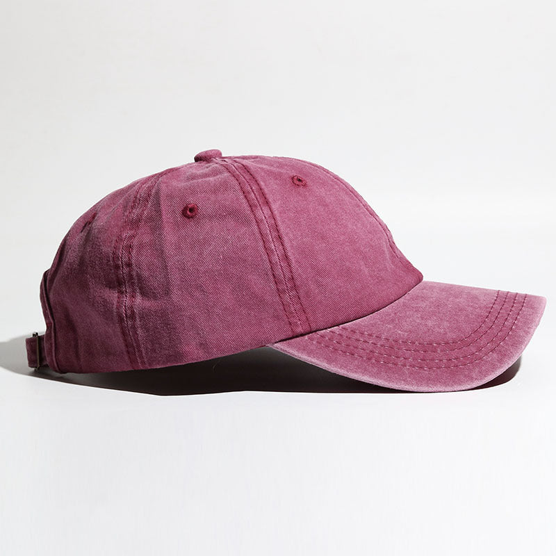 Curved Brim Snapback Hat for Women Outdoor Sports Sun Hat