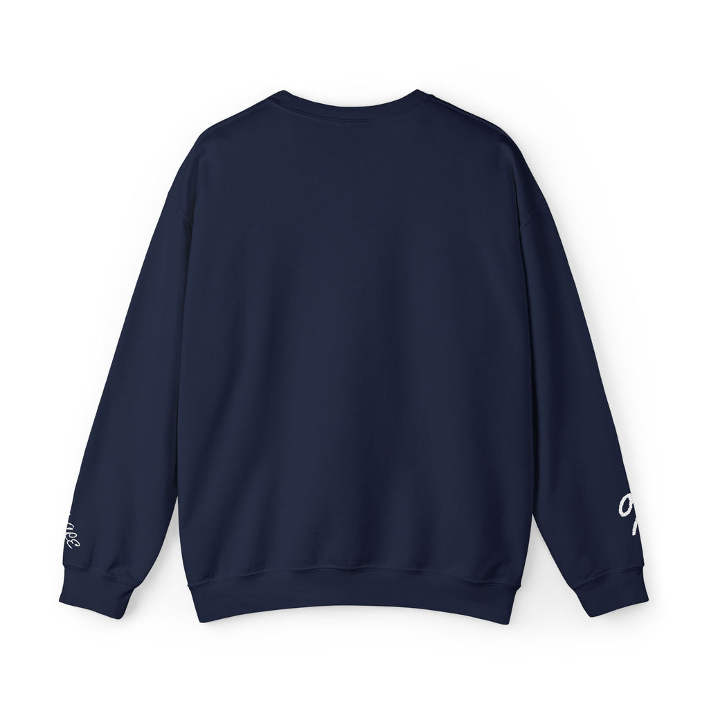 Crewneck Sweatshirt — Subtle Floral '99' Graphic