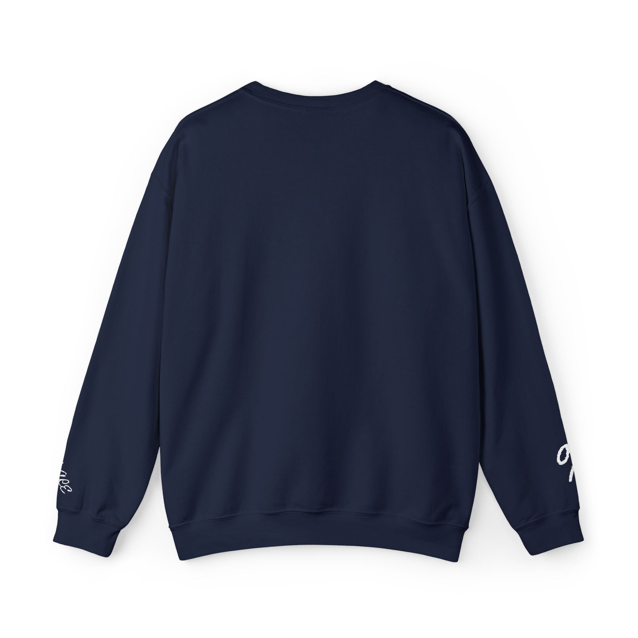 Crewneck Sweatshirt — Subtle Floral '99' Graphic