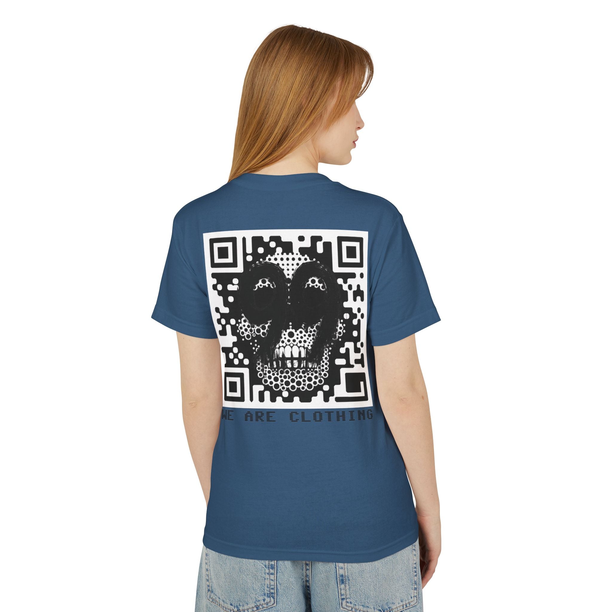 WE ARE — '99' Front & QR Skull Back Streetwear T-Shirt