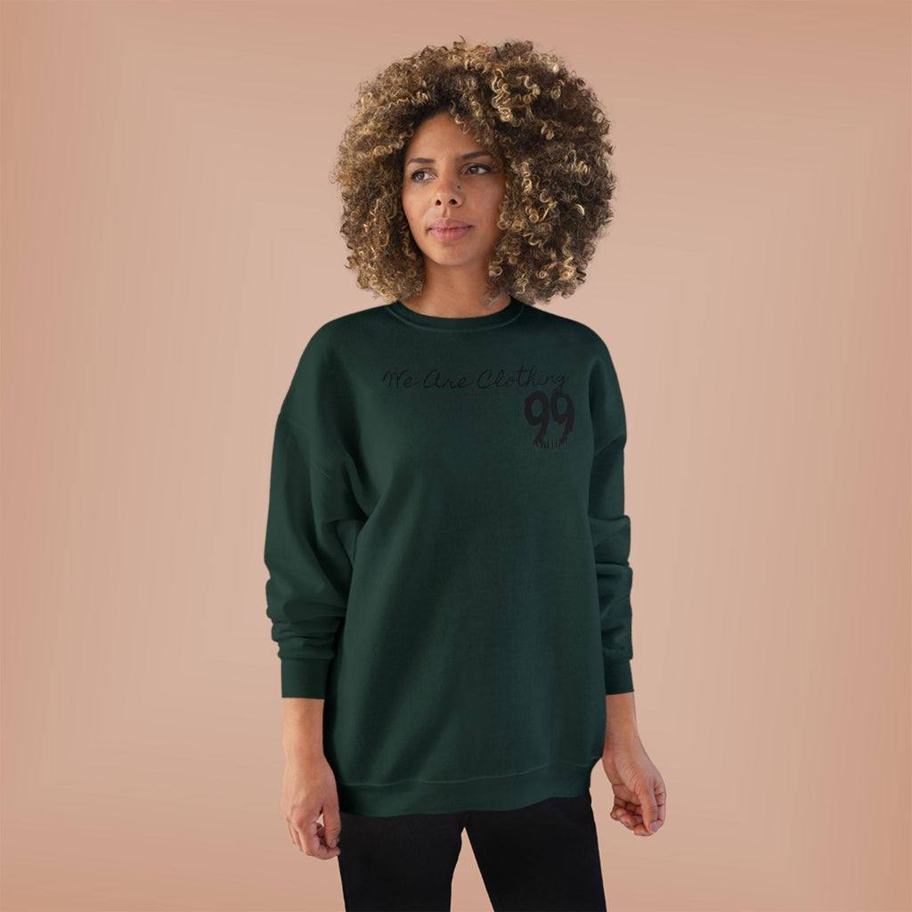 Crewneck Sweatshirt — '99' Drip Graphic Crewneck (Me Are Clothing)